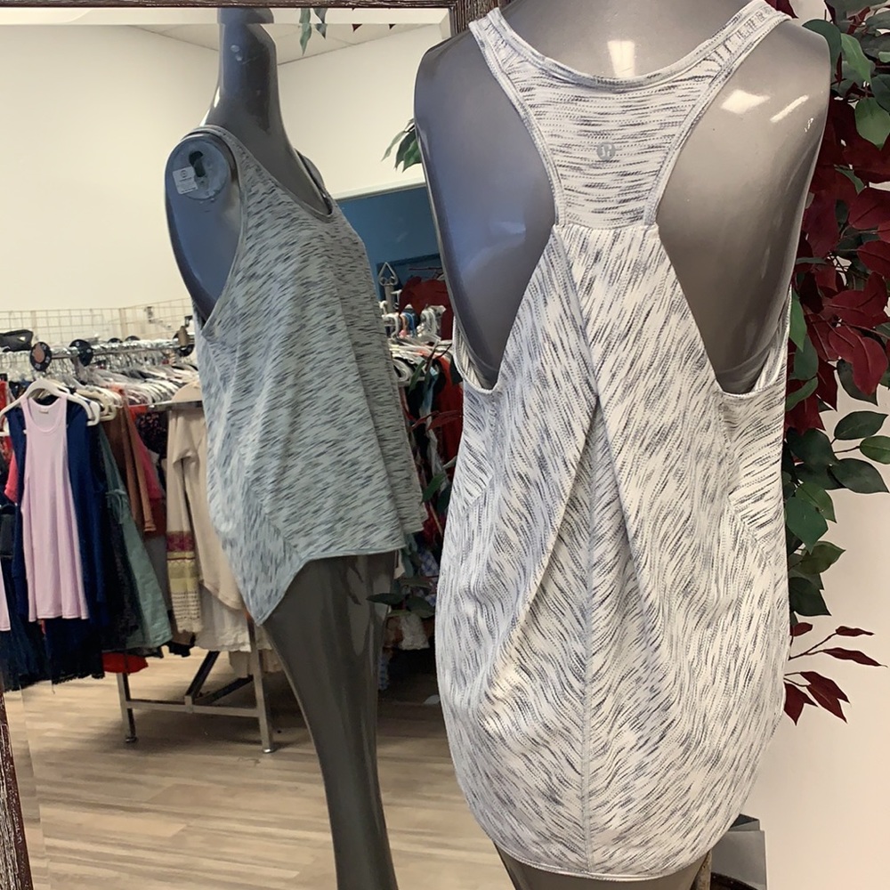 EUC lululemon Essential Tank Pleated - Blue Available - Picture 5 of 13